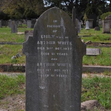 WHITE Arthur -1937 &amp; Emily -1937