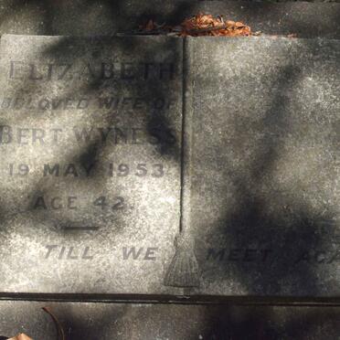 WYNESS Elizabeth -1953