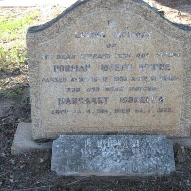 WYNNE Norman Joseph -1960 &amp; Margaret Isobella 1914-1975