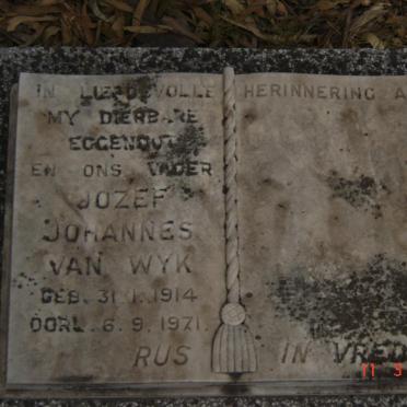 WYK Jozef Johannes, van 1914-1971
