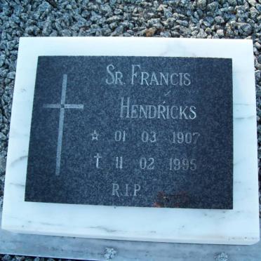 HENDRICKS Francis 1907-1995