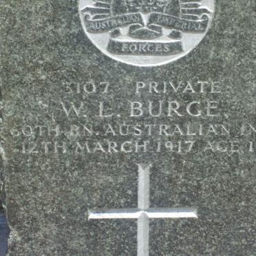 BURGE W.L. -1917