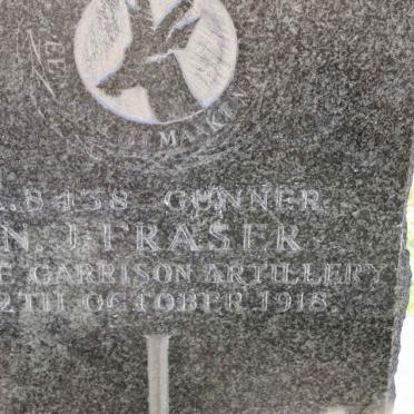 FRASER N.J. -1918