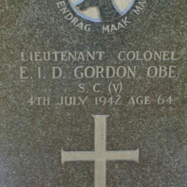 GORDON E.I.D. −1942