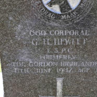 HEWITT G.H. -1942