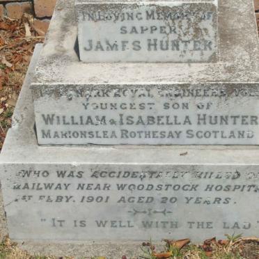HUNTER James -1901