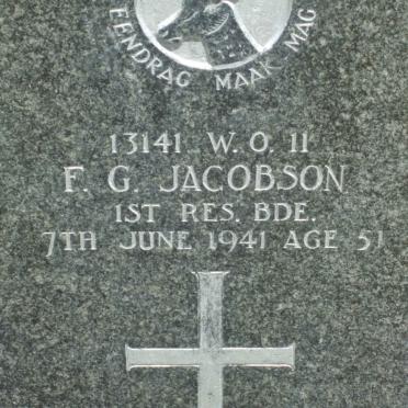 JACOBSON F.G. -1941