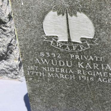 KARIA Awudu -1918