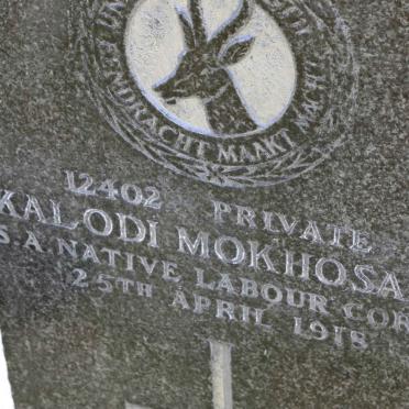 MOKHOSANA Kalodi -1918