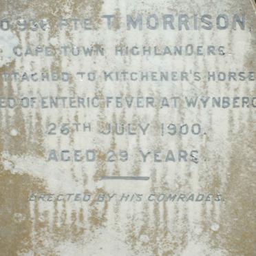 MORRISON T. -1900