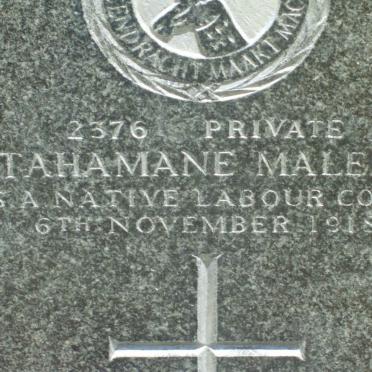 MALEKE Tahamane −1918