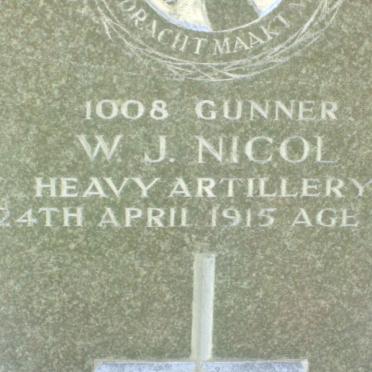 NICOL W.J. −1915