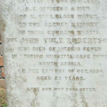 ROBERTSON John Yule -1894