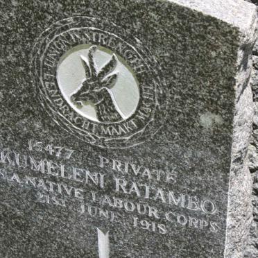 RATAMBO Kumeleni -1918