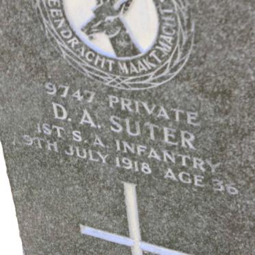 SUTER D.A. -1918