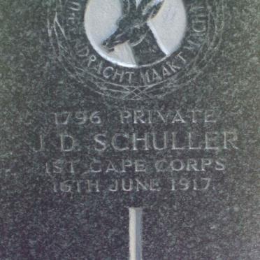 SCHULLER J.D. −1917