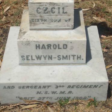 SMITH Cecil, Selwyn -1902