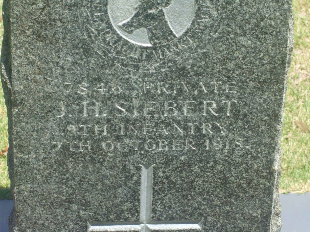 SIEBERT J.H. −1918