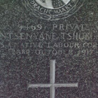 TSHUKUDO Ntsenyane −1917