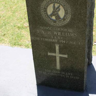 WILLIAMS J.A.H. -1947
