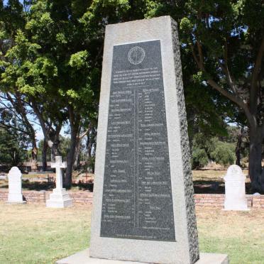 1. Monument to British soldiers who died 1872-1899 
