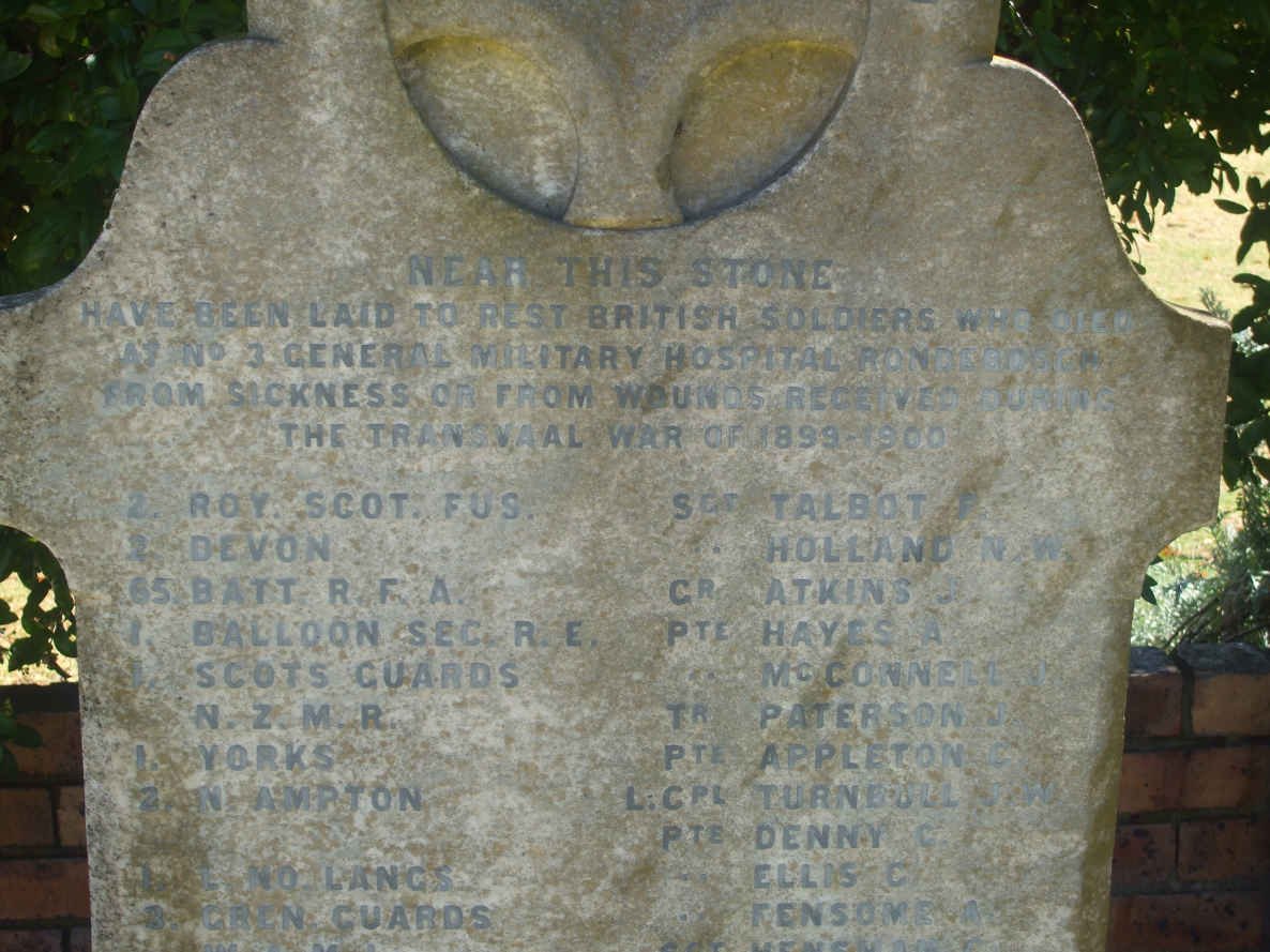 1899-1902 British Soldiers who died at No. 3 General Hospital Rondebosch_2