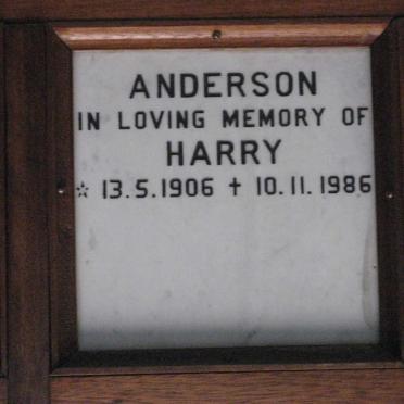 ANDERSON Harry 1906-1986