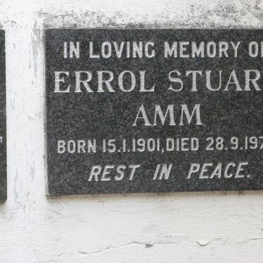 AMM Errol Stuart 1901-1976