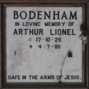 BODENHAM Arthur Lionel 1925-1989
