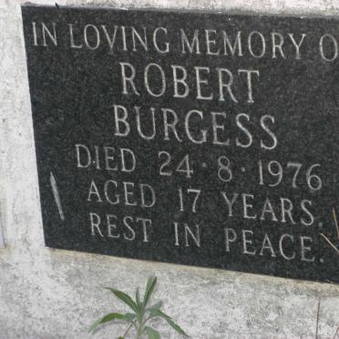 BURGESS Robert -1976