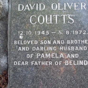 COUTTS David Oliver 1945-1972