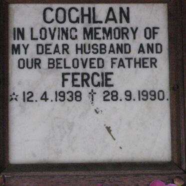 COGHLAN Fergie 1938-1990