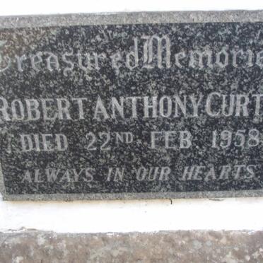 CURTIS Robert Anthony -1958