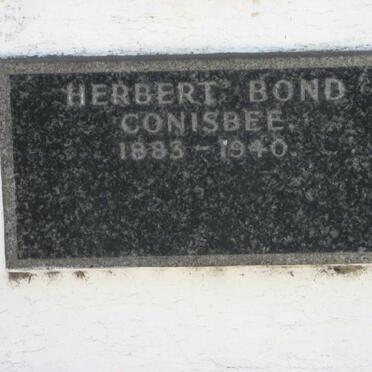CONISBEE Herbert Bond 1883-1940