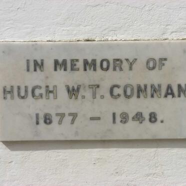 CONNAN Hugh W.T. 1877-1948