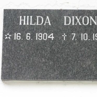 DIXON Hilda 1904-1965