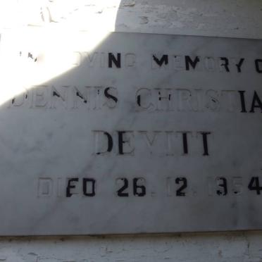 DEVITT Dennis Christian -1954