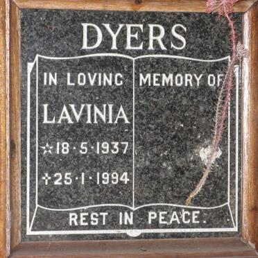 DYERS Lavinia 1937-1994