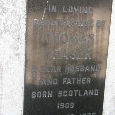 FRASER Thomas 1908-1976