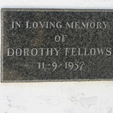 FELLOWS Dorothy -1957