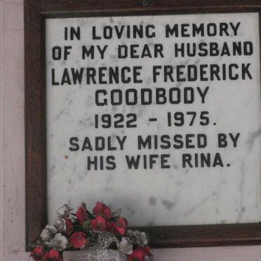 GOODBODY Lawrence Frederick 1922-1975