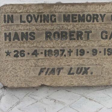 GAL Hans Robert 1897-1956