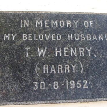 HENRY T.W. -1952