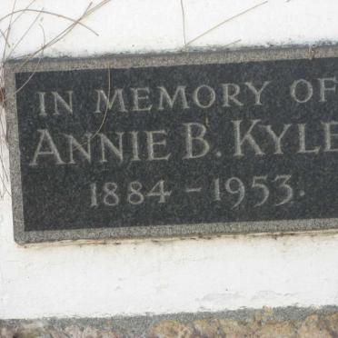 KYLE Annie B. 1884-1953