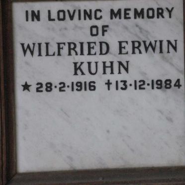 KUHN Wilfried Erwin 1916-1984