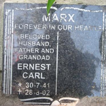 MARX Ernest Carl 1941-2002