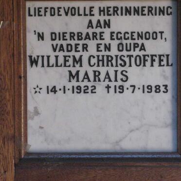 MARAIS Willem Christoffel 1922-1983