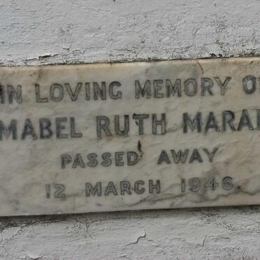 MARAIS Mabel Ruth -1946