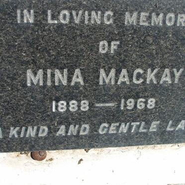 MACKAY Mina 1888-1968