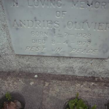 OLIVIER Andries 1928-1979